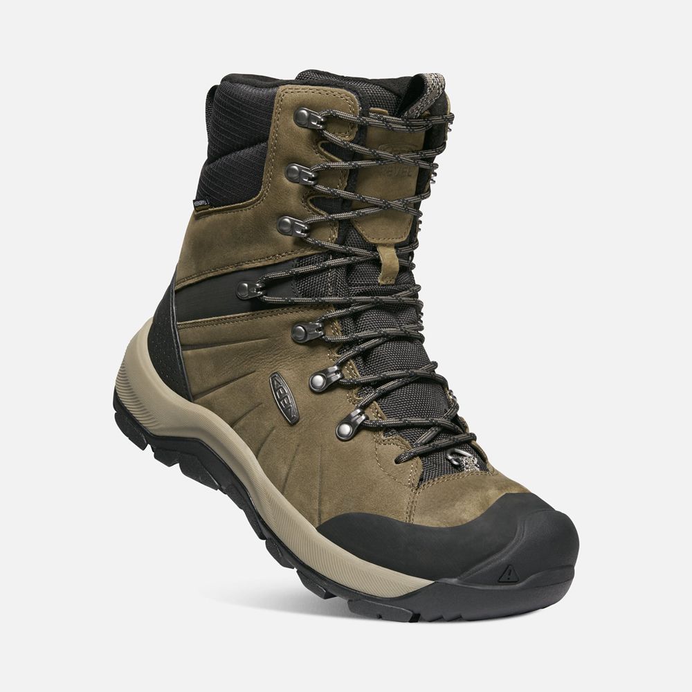 Keen Outdoor Bot Erkek Zeytin Yeşili/Siyah - Revel Iv Uzun Polar - Türkiye YZLN64750